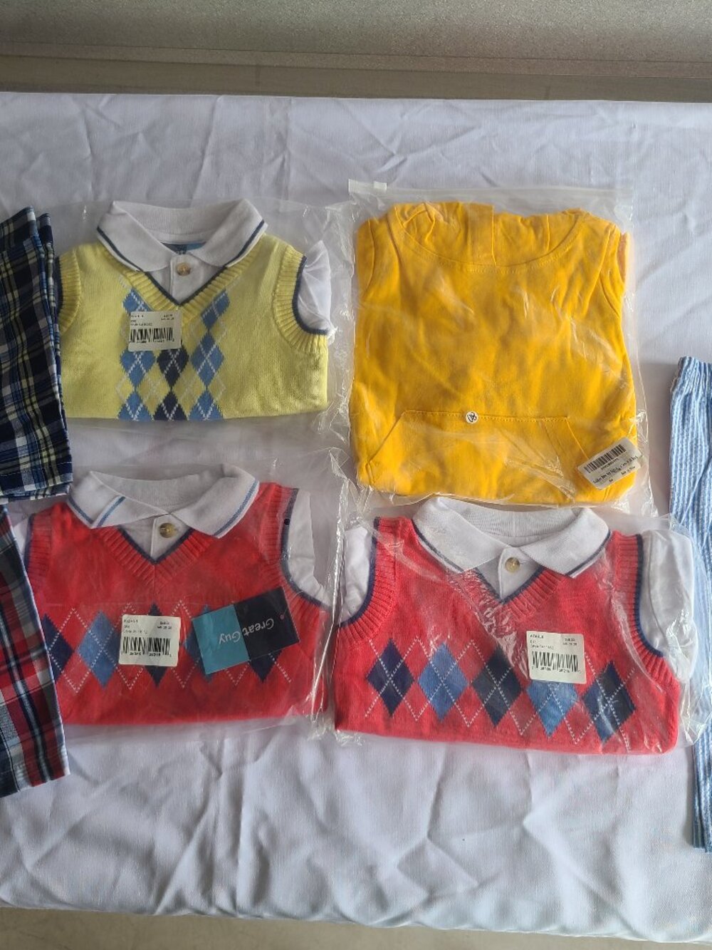 Baby Boy Clothes Lot 12pc 12M NWT 4 Pant Sets Outfit Bundle